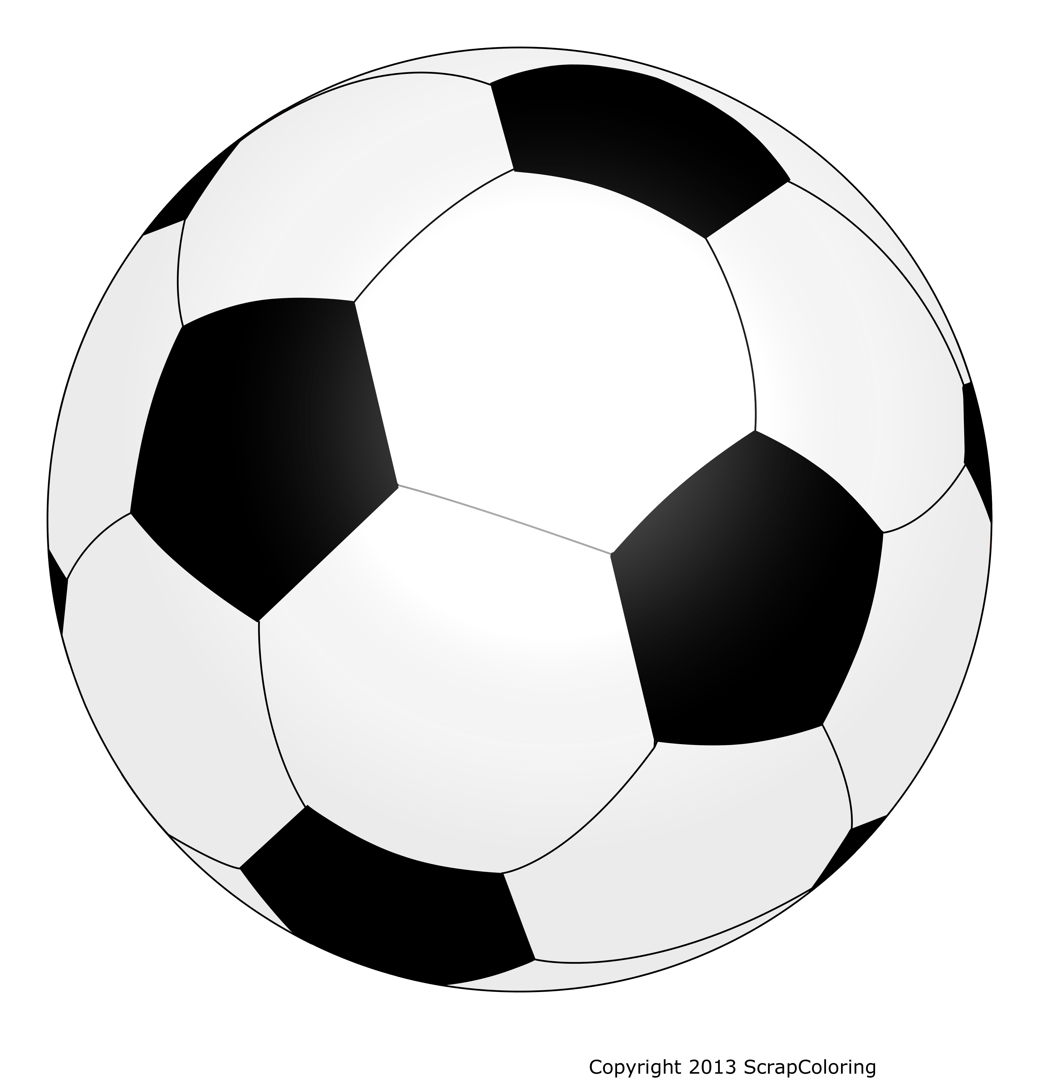 Ballon de foot dessin png 6 » PNG Image.