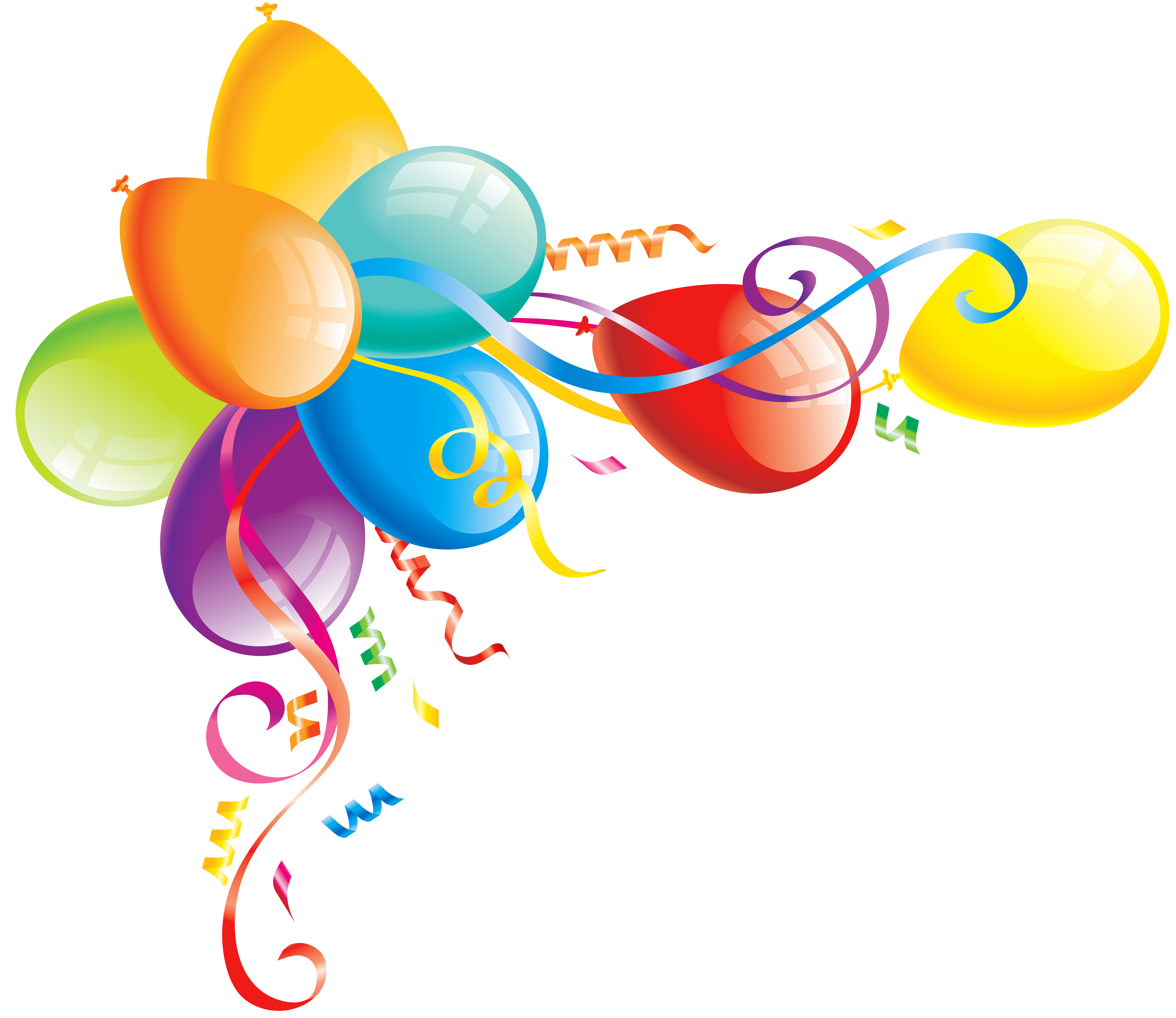 Balloons Clipart.