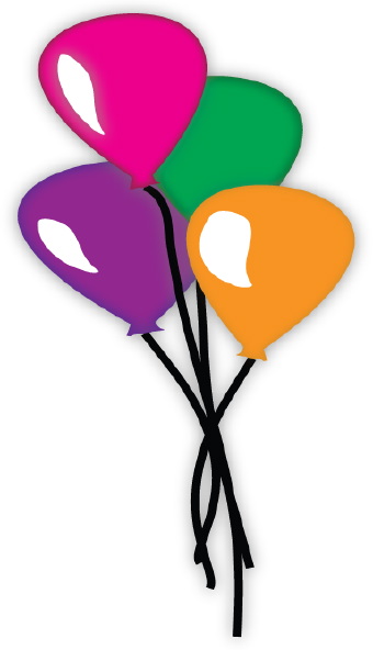 Free Birthday Balloon Clip Art.