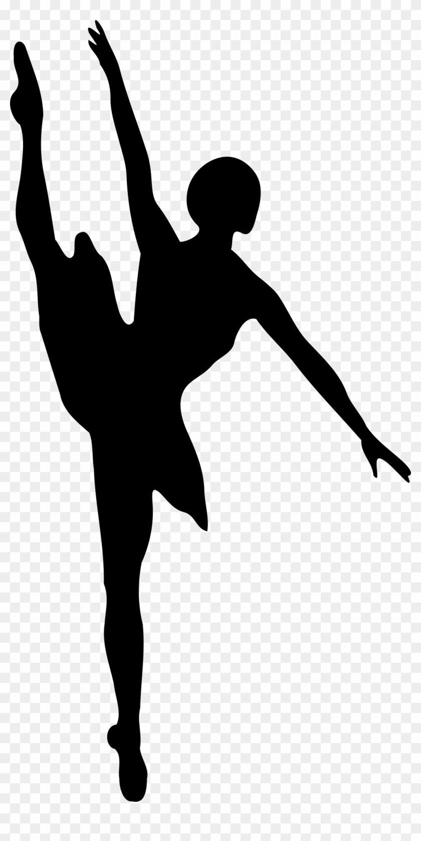 Ballet Dancer Silhouette Png.