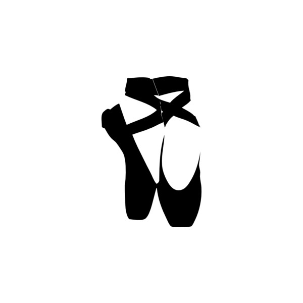 Free Ballet Shoes Silhouette, Download Free Clip Art, Free.