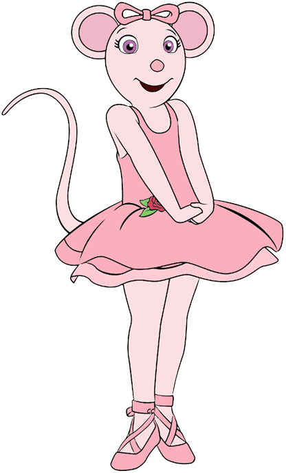 Angelina Ballerina Clip Art.