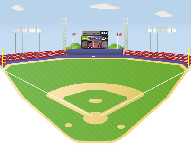 Ballpark clipart.