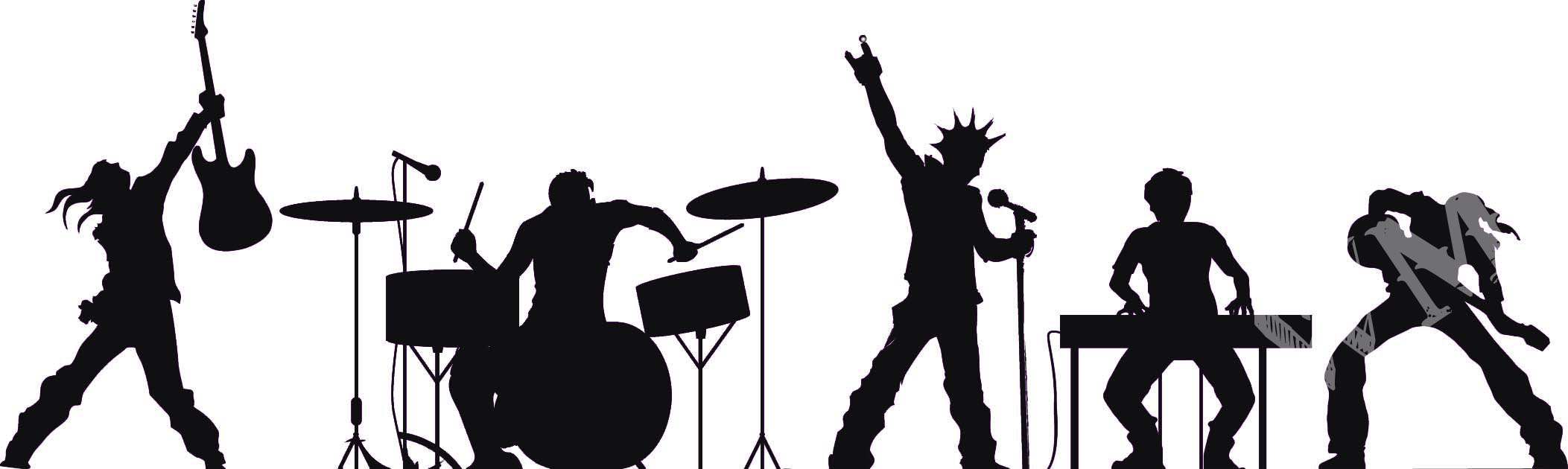 Free Band Silhouette Cliparts, Download Free Clip Art, Free.