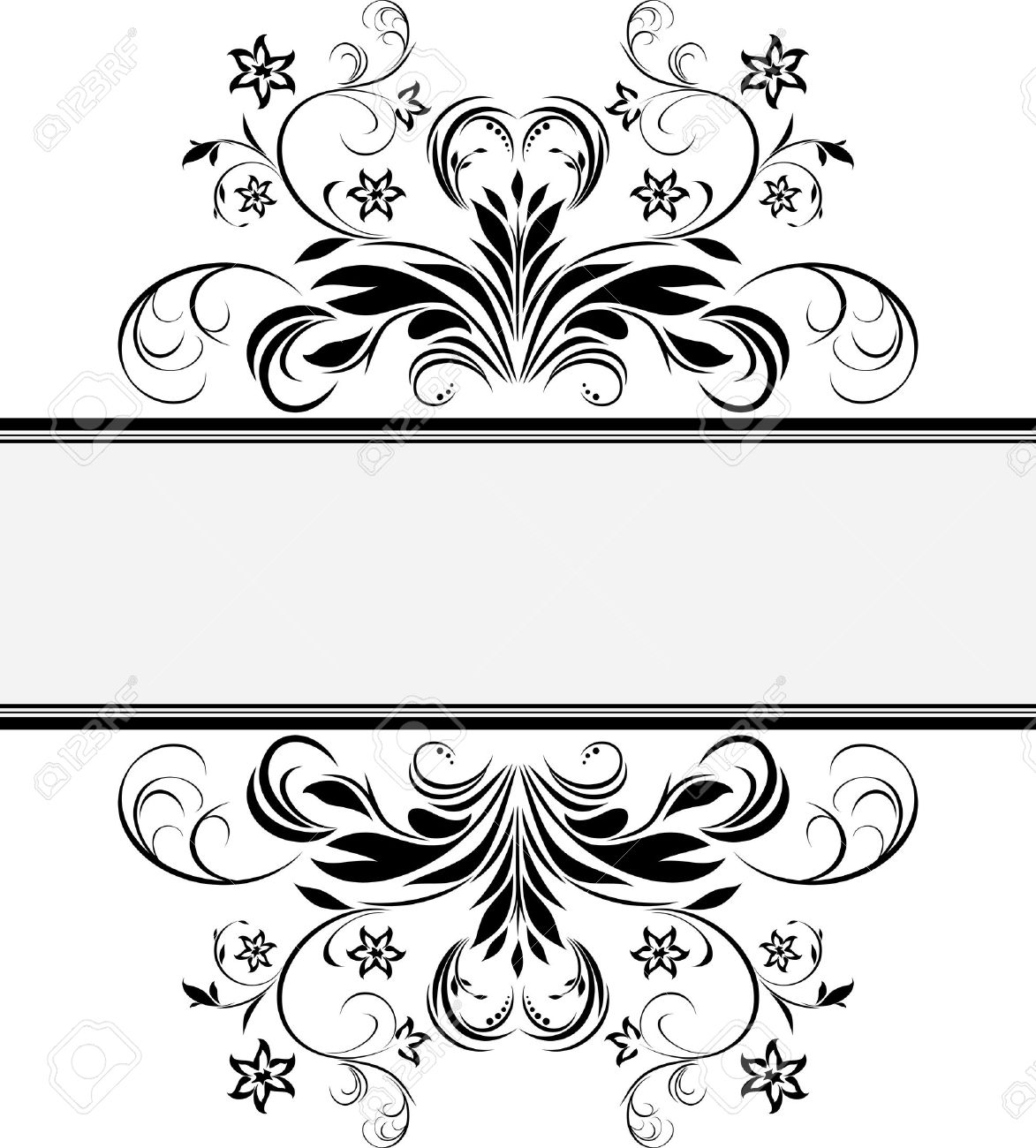 Decorative Retro Frame For Design Royalty Free Cliparts, Vectors.