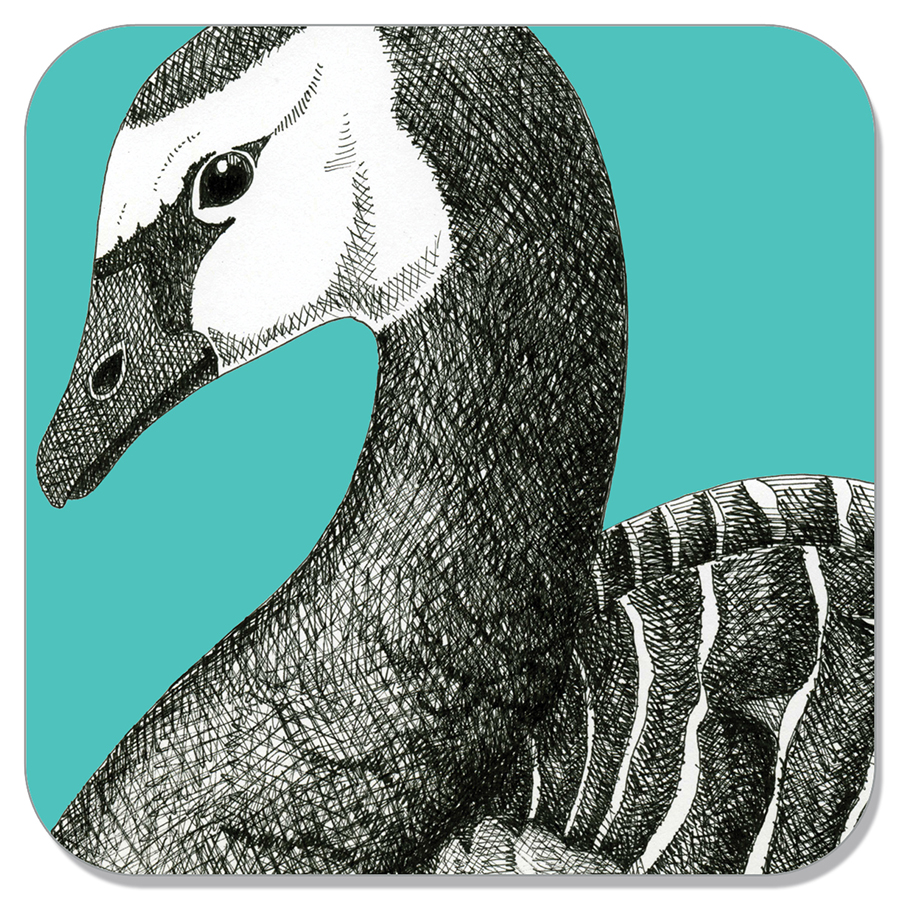 barnacle goose coaster.