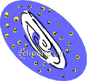 Spiral Galaxy Clipart.