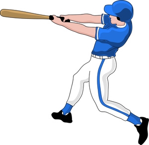 Free Baseball Player Clipart Pictures.