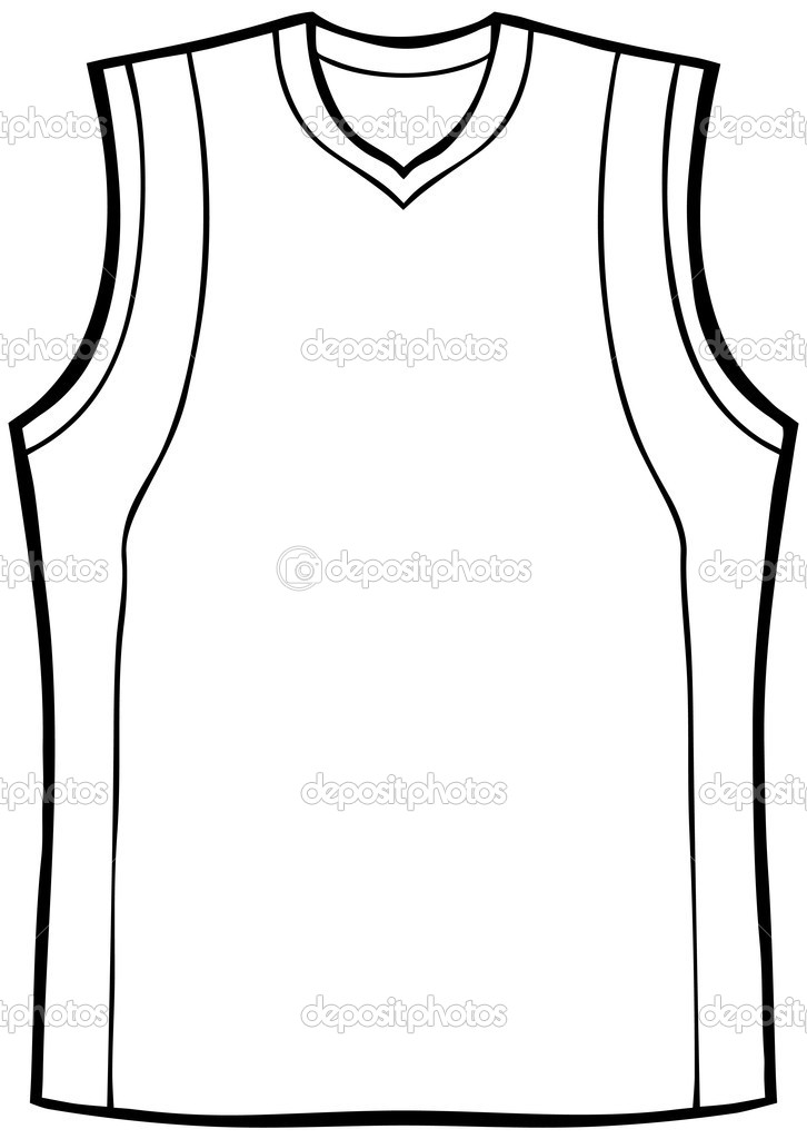 Basketball Jersey Clip Art N21 free image.