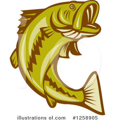 Bass Fish Clipart #1131158.