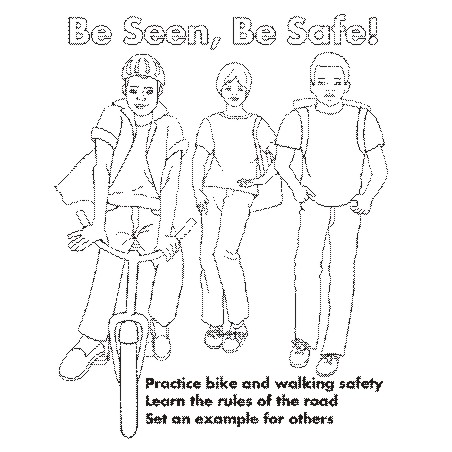 Clipart & Design Ideas: Clipart » Safety » Be seen, be safe.