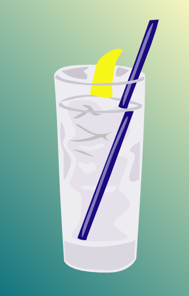 Ice Water Glass clip art Free Vector / 4Vector.