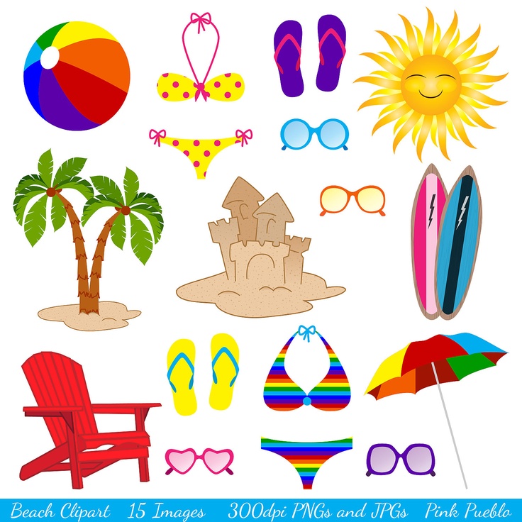 Free Summer Beach Cliparts, Download Free Clip Art, Free.