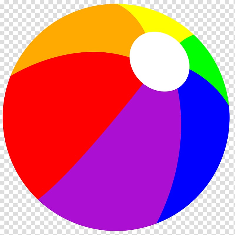 Multicolored beach ball , Beach ball , Balls transparent.