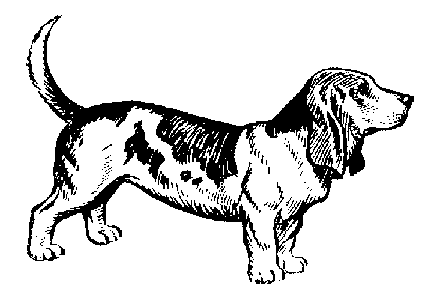 Free Beagle Clipart Black And White, Download Free Clip Art.