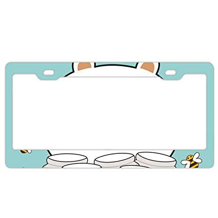 Amazon.com: Autobots License Plate License Frame Bear Hug.