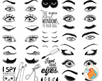 Beauty Eye Clipart.