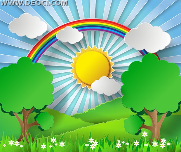 Beautiful natural clipart.