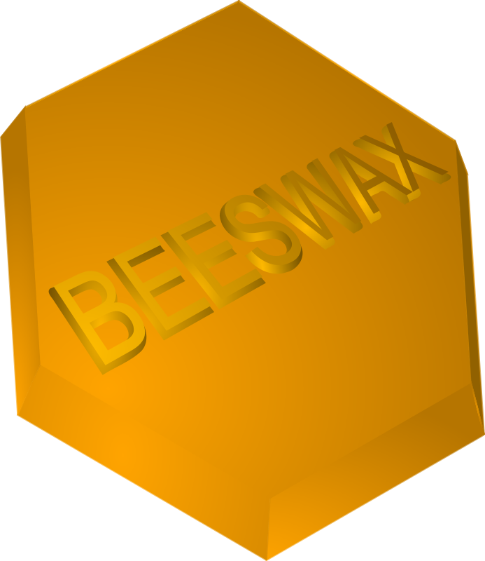 Free Clipart: Beeswax Block.