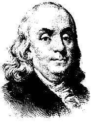 Benjamin franklin clip art free.