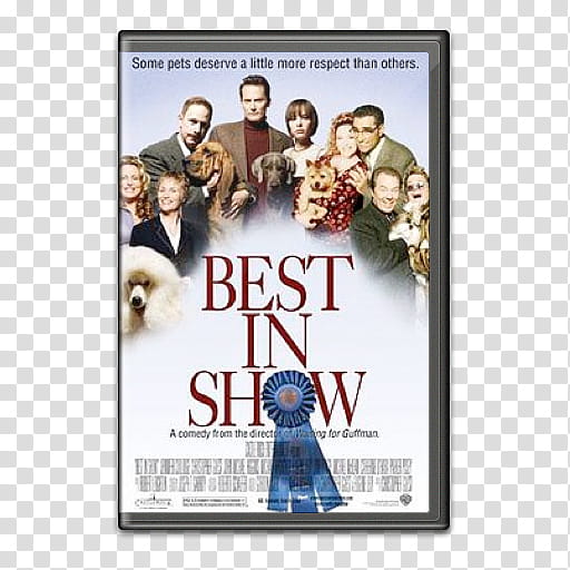 Movie covers, Best in Show transparent background PNG.