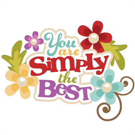 Free You Are The Best Clipart Pictures.