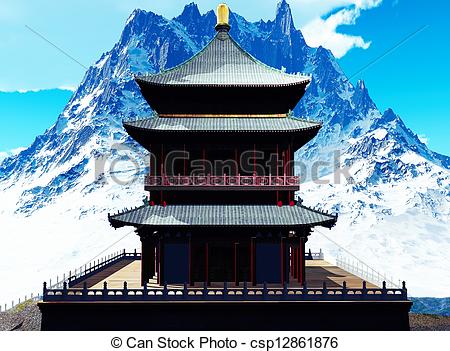 Buddhist monastery Clip Art and Stock Illustrations. 455 Buddhist.