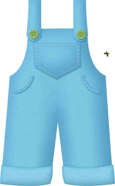 Bib overall clipart.