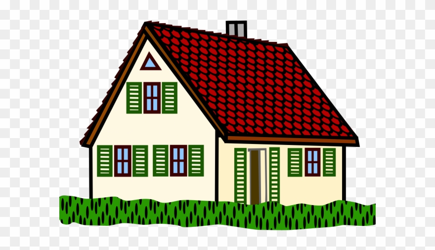 Villa Clipart Big House.