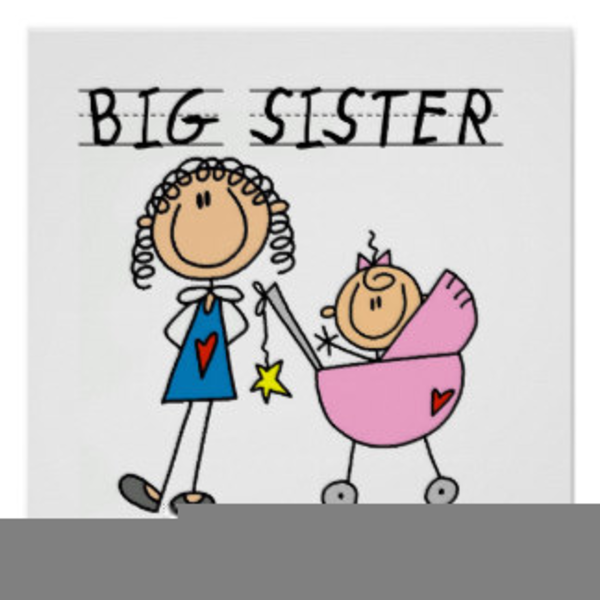 2921 Sister free clipart.