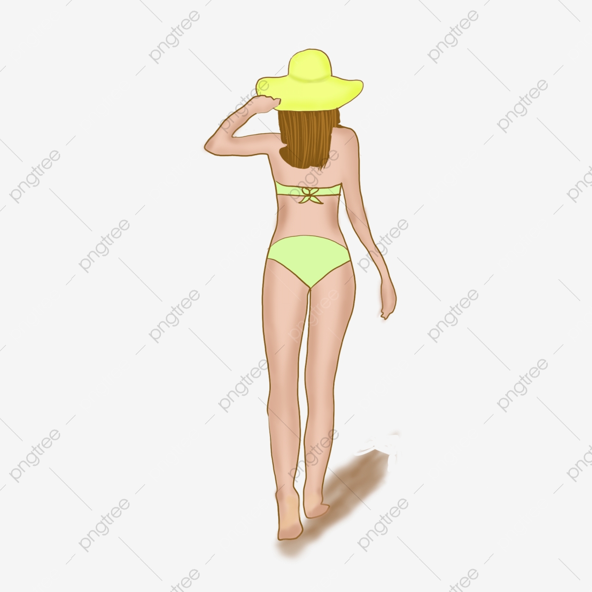 Sexy Bikini Girls, Sexy, Bikini, Girls PNG Transparent Clipart Image.