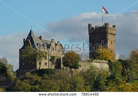 Klopp Castle Stock Photos, Royalty.