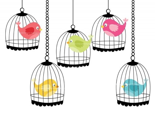 Birdcage Clipart.