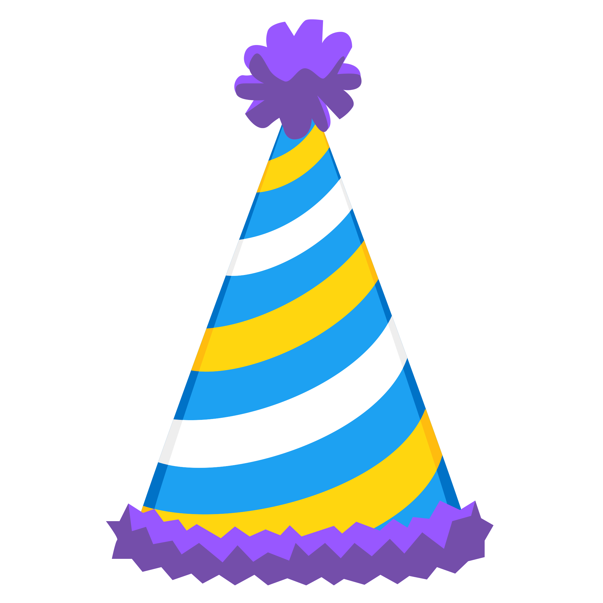 Party hat Birthday Cap Clip art.