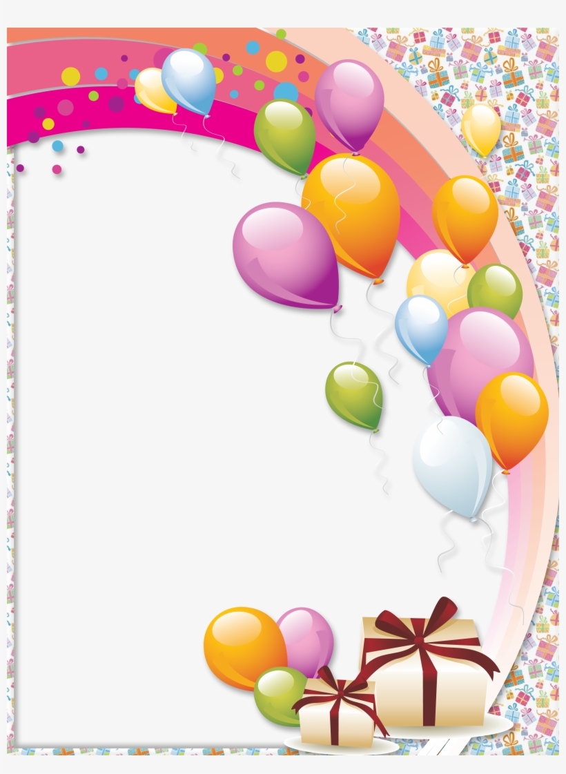 Happy Birthday Balloons Png Picture.