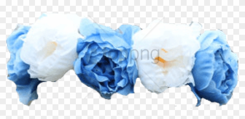 Free Png Download Blue Flower Crown Transparent Png.