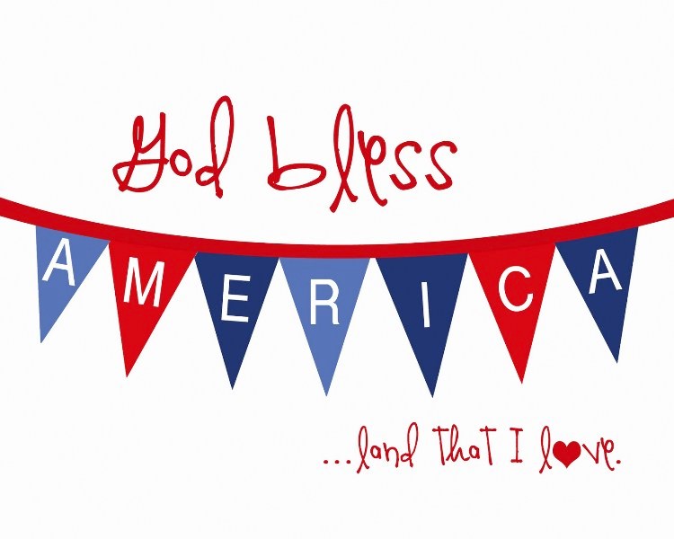 4th of July Clipart Images Border Black and White.