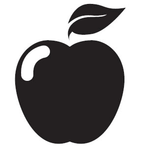 Apple black and white apple black and white clip art clipart.