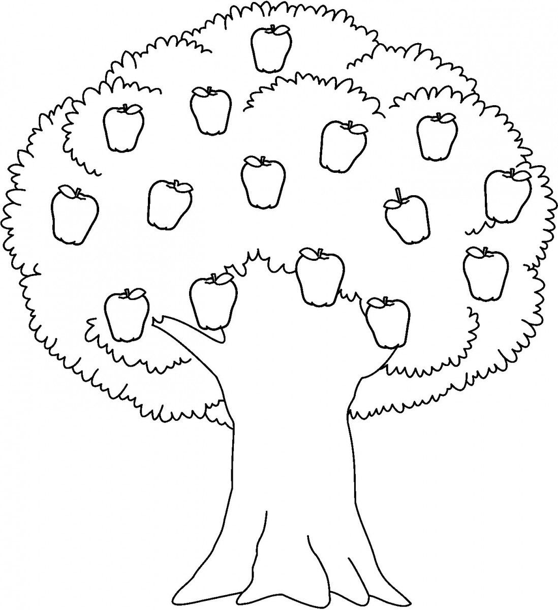 Apple black and white apple trees clipart black and white.