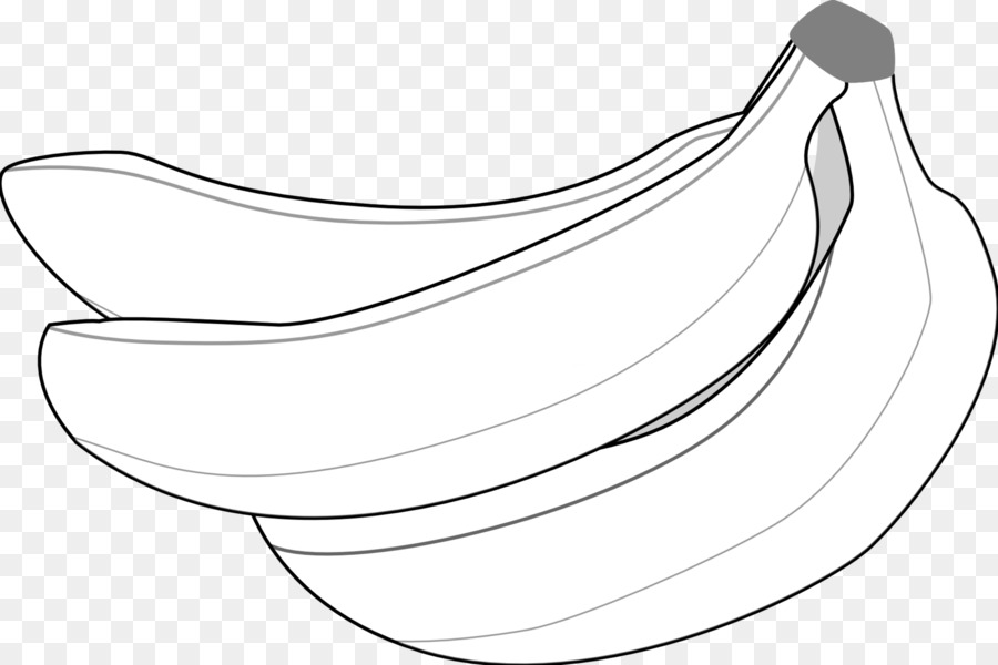 Banana Clipart Black And White clipart.