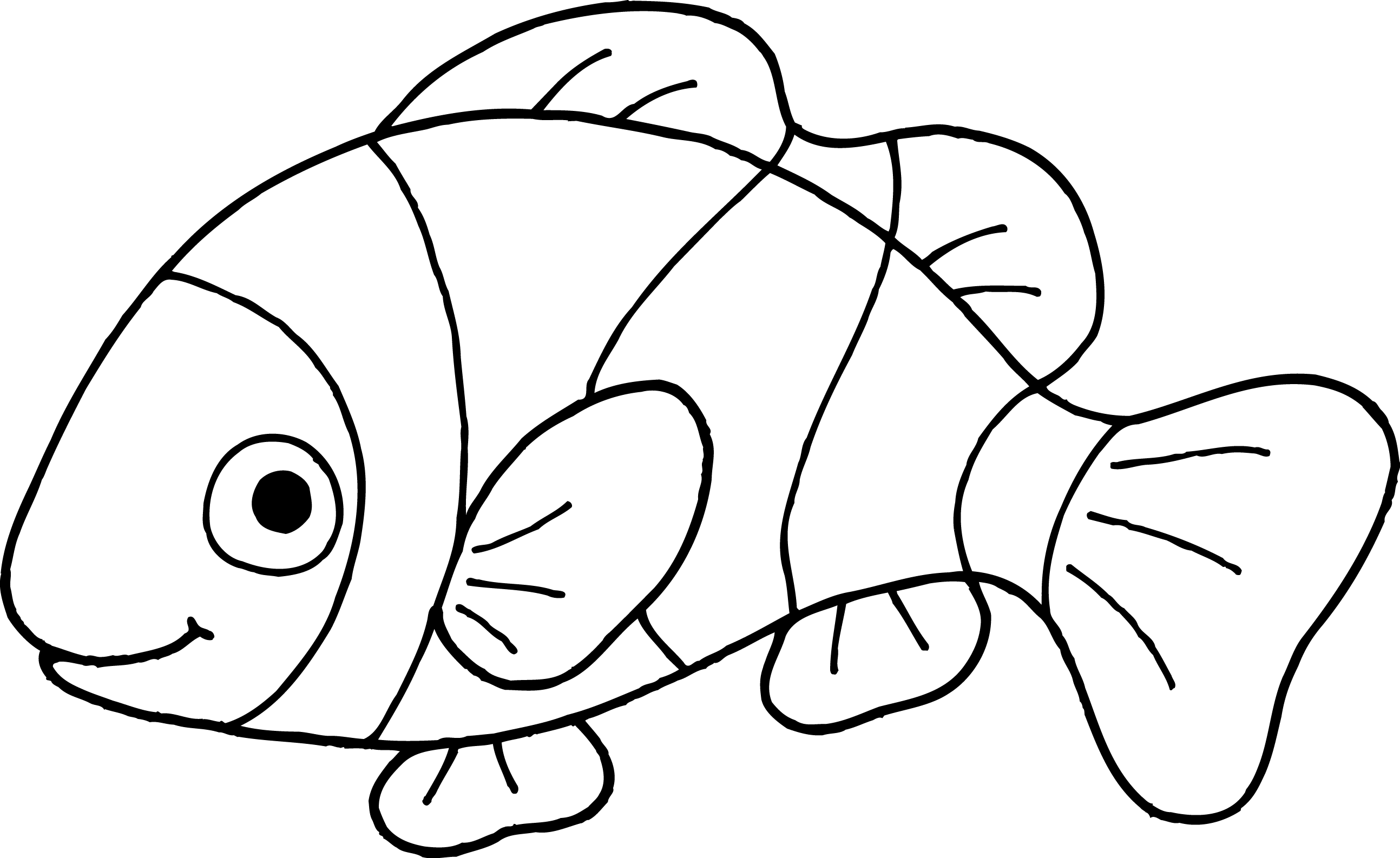 Free Finding Nemo Black And White, Download Free Clip Art.