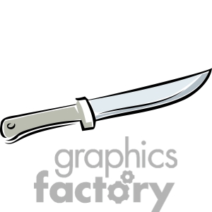 knife clipart. Royalty.