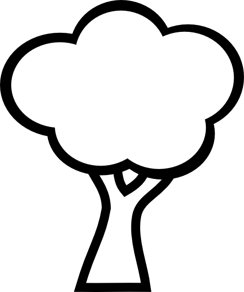 Best Tree Clipart Black And White #18956.