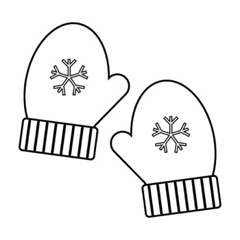 580 Mittens free clipart.