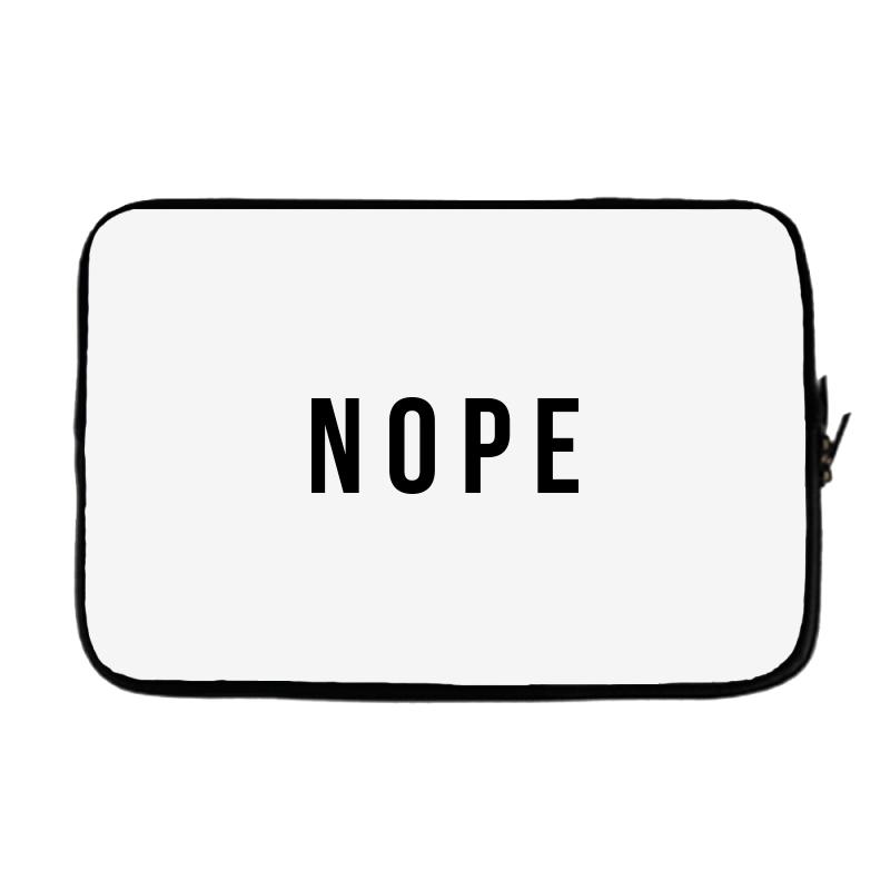 Nope Black Laptop Sleeve. By Artistshot.