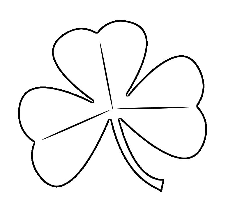 Free St. Patrick\'s Day Shamrocks Clip Art Images.