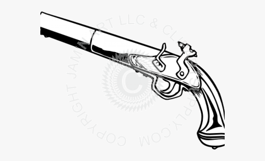 Pistol Clipart Pirate.