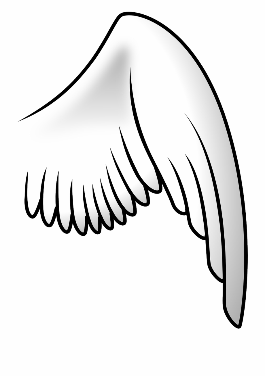 Free Wings Clipart Black And White, Download Free Clip Art.