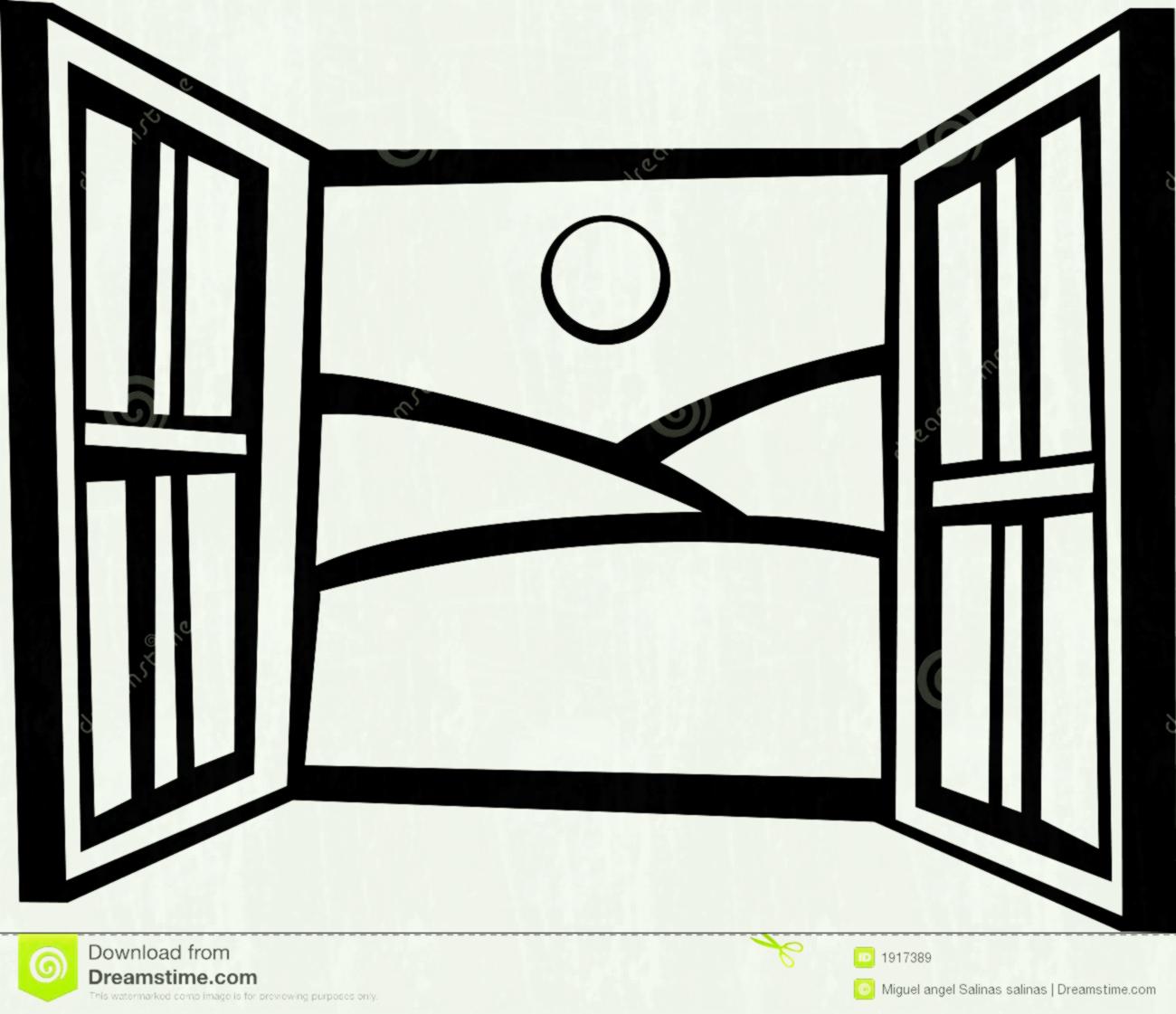 Window black and white clipart 5 » Clipart Station.