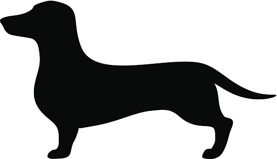 Free Dachshund Clipart Black And White, Download Free Clip.